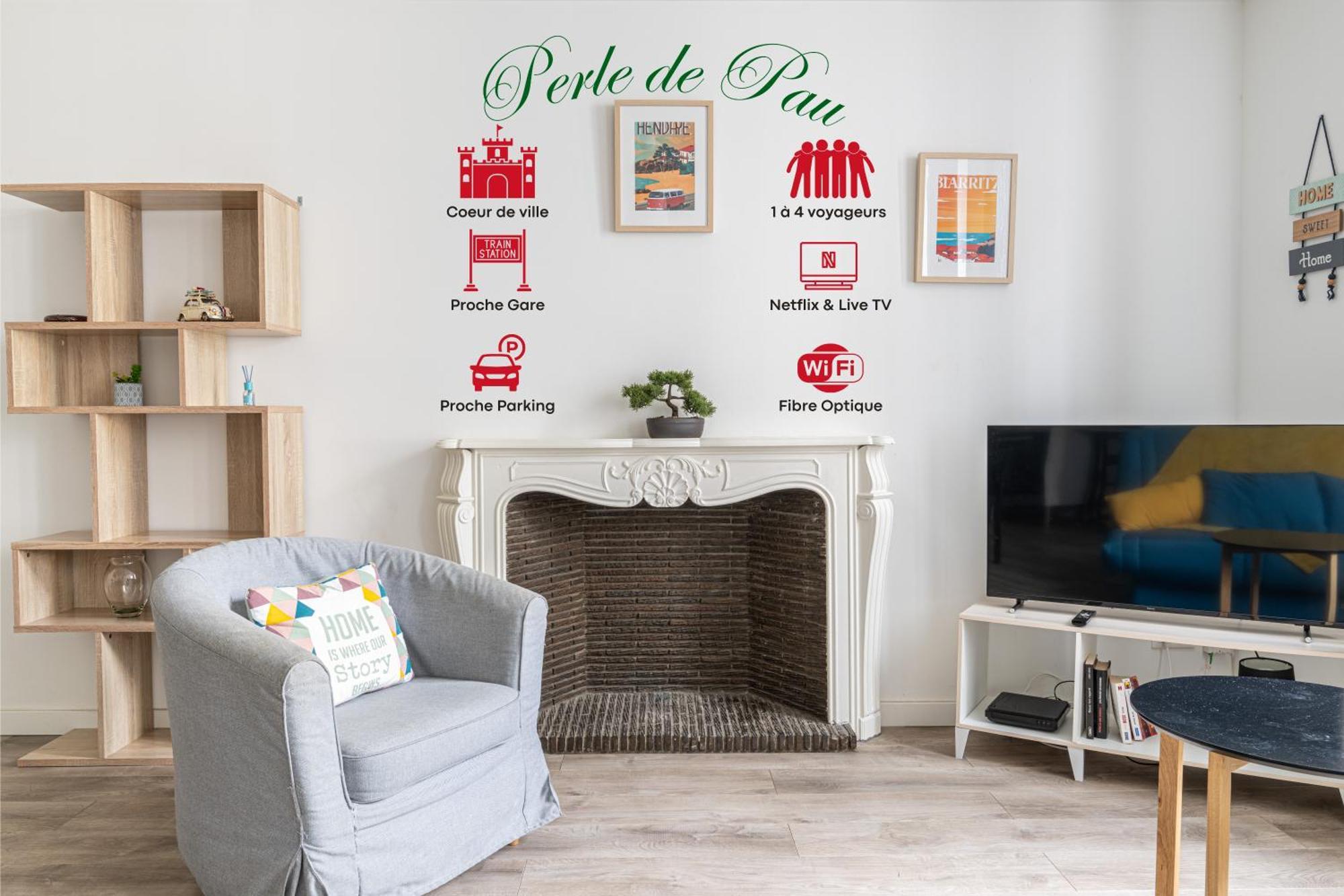 Apartament La Perle De Pau Zewnętrze zdjęcie